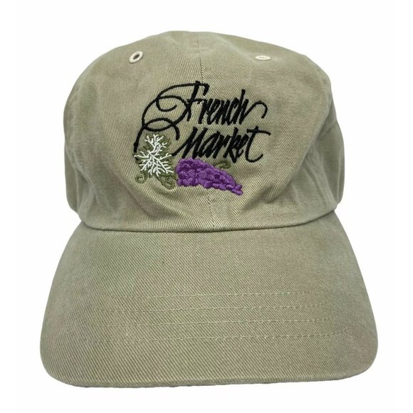 St.‎ Joan Of Arc French Market- Alternative Headwear-Tan-Adjustable Baseball Hat - Picture 1 of 5